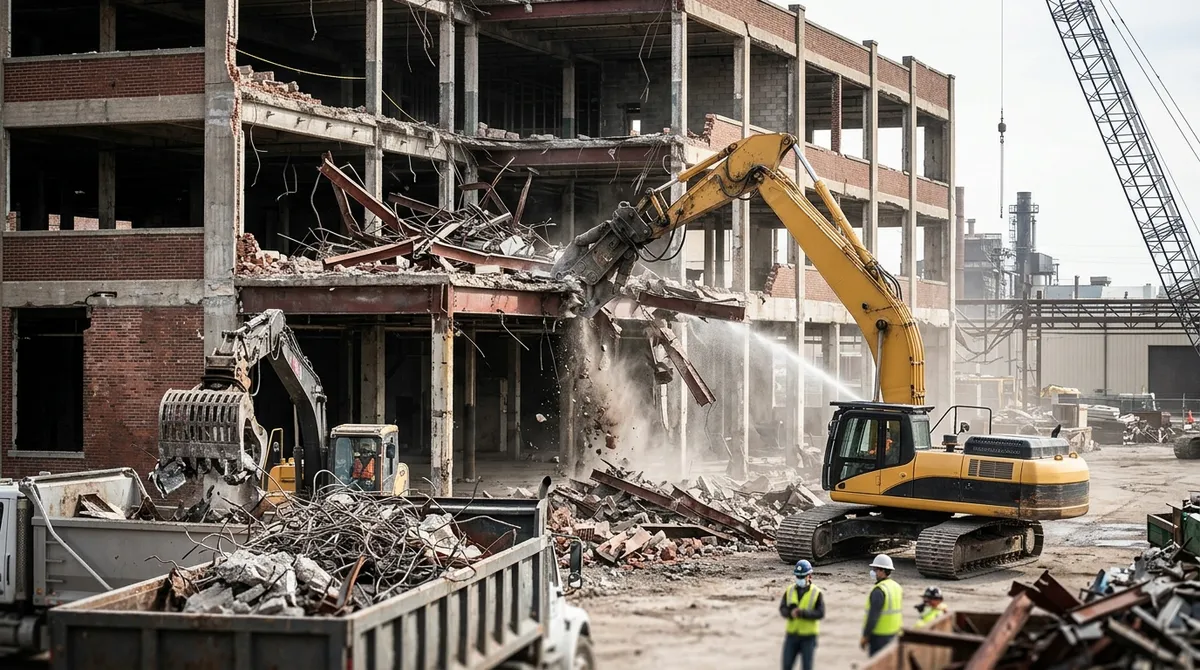 cost to demolish a commercial building