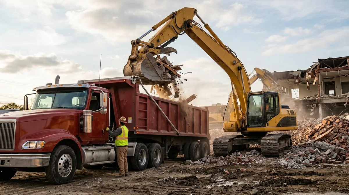 demolition hauling services