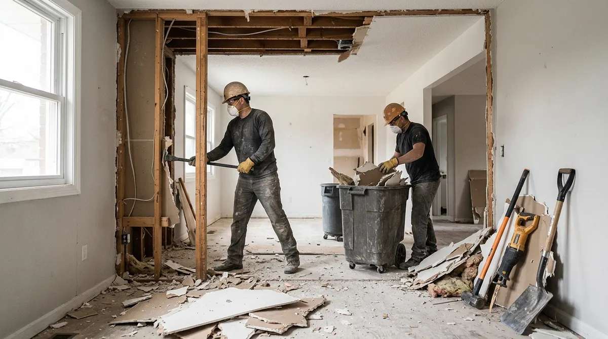 residential interior demolition