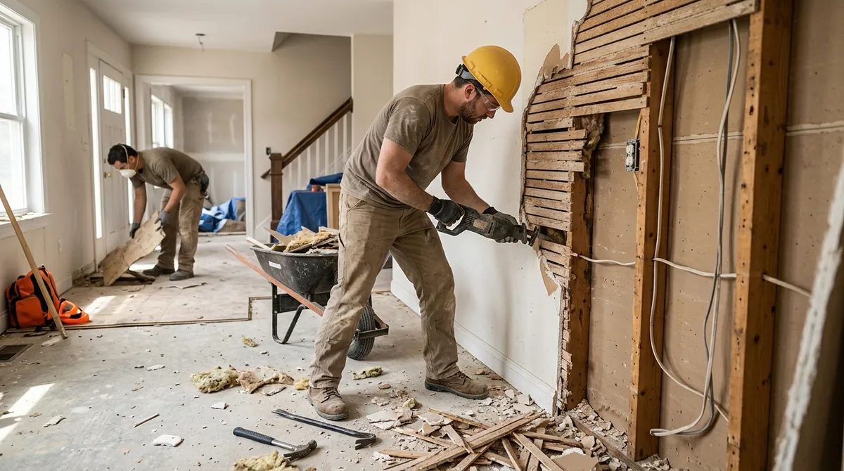 residential interior demolition