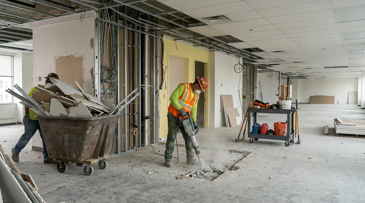 commercial interior demolition