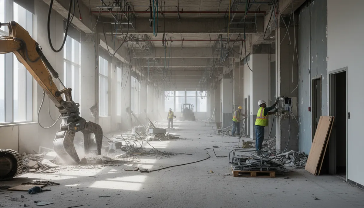 commercial interior demolition