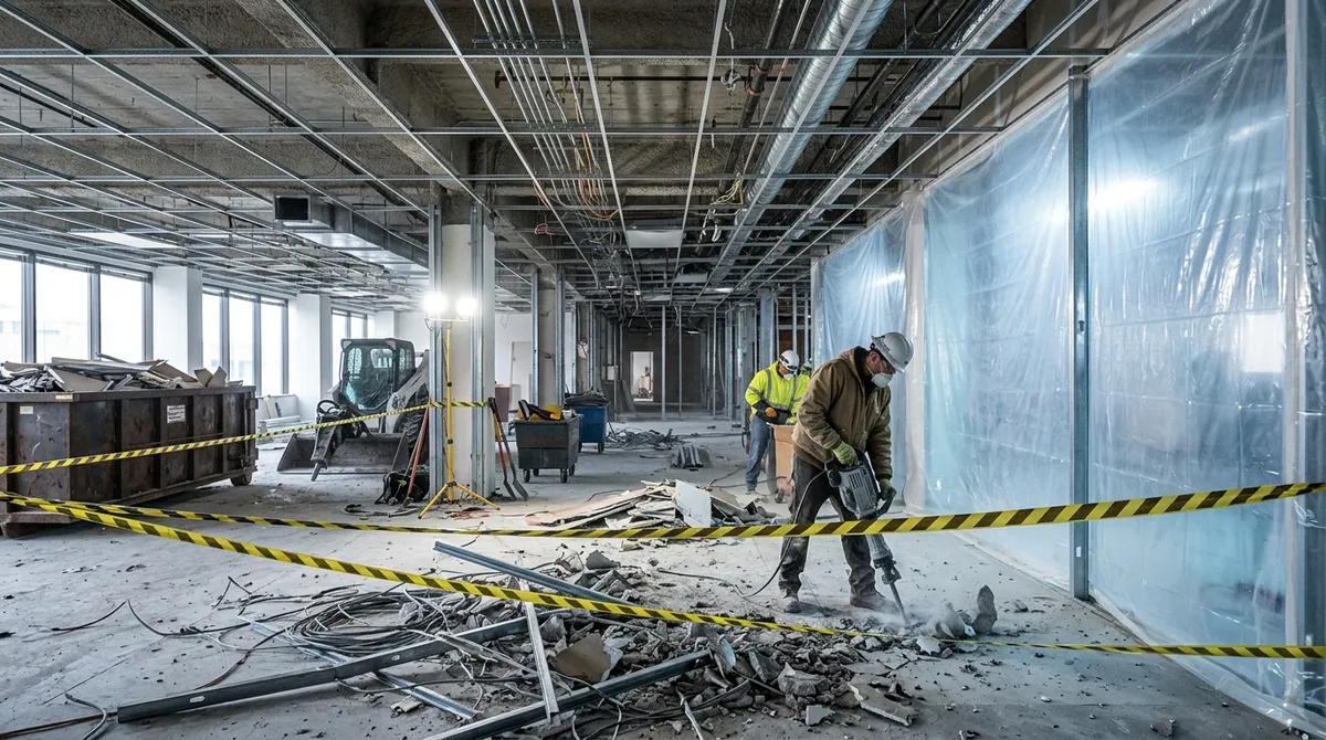 How to Plan Commercial Interior Demolition the Right Way