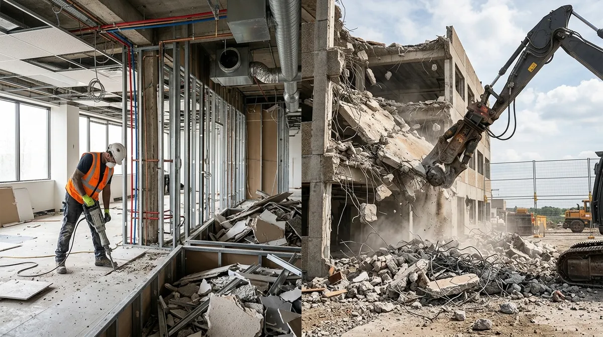 interior commercial demolition