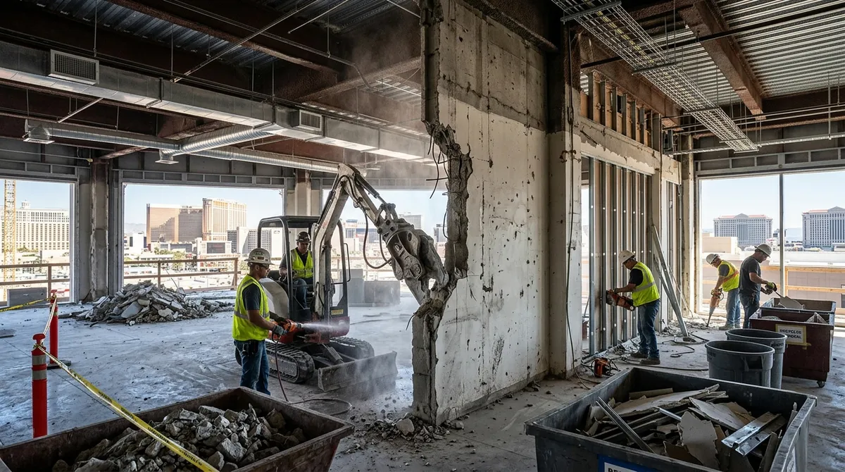 interior commercial demolition