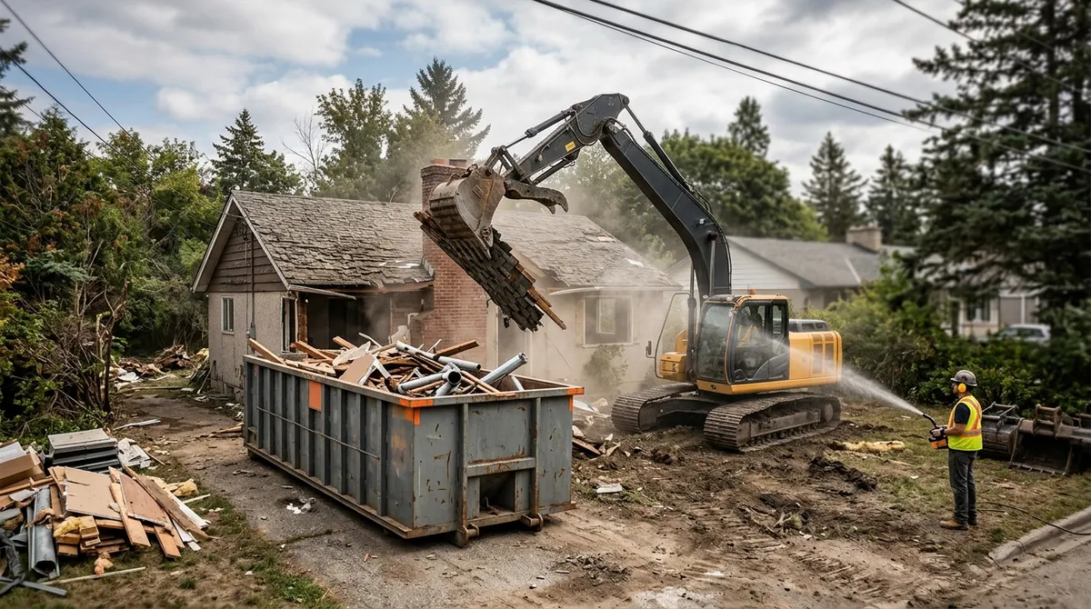 what is the cost to tear down a house