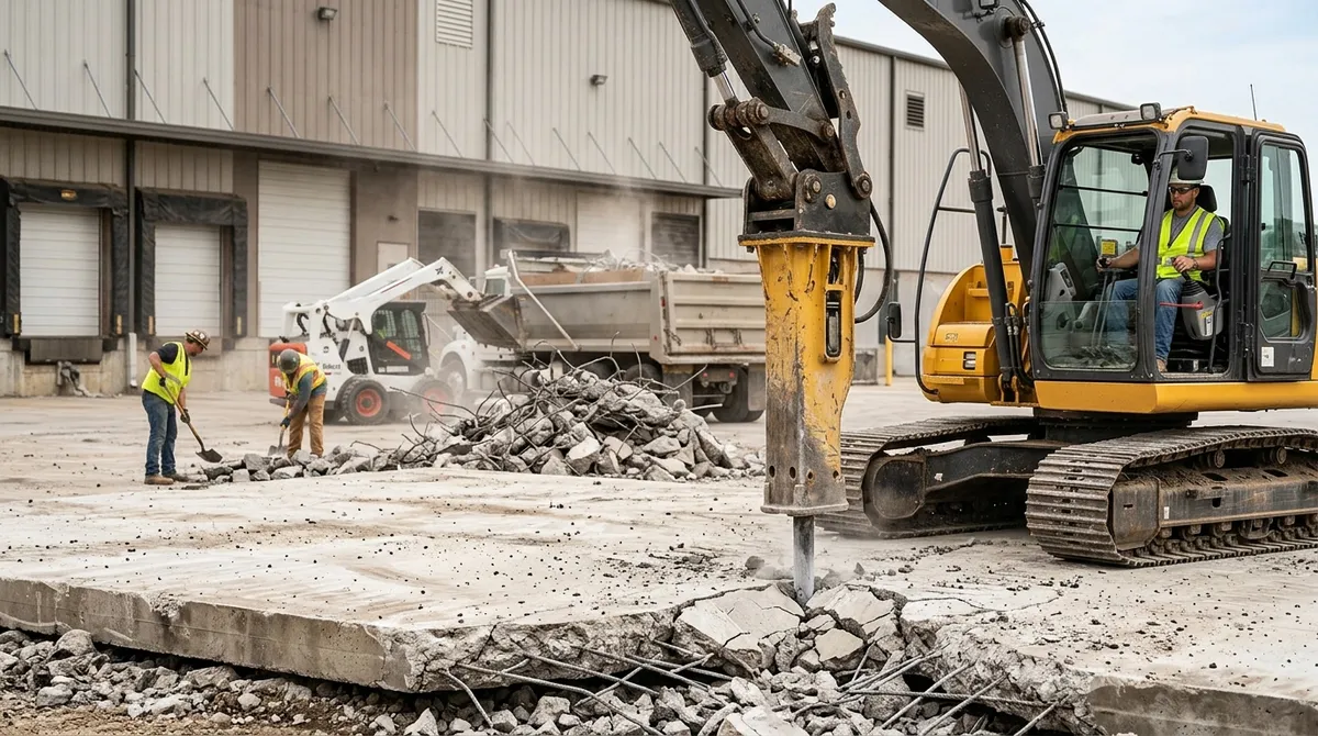 commercial concrete removal