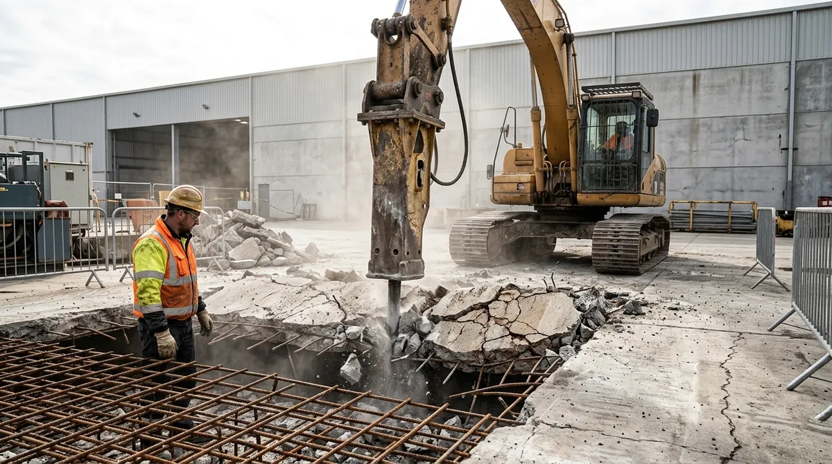 commercial concrete removal