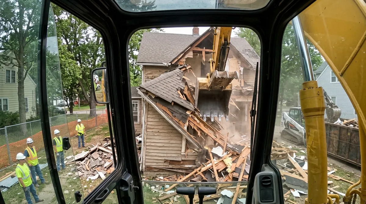 residential home demolition