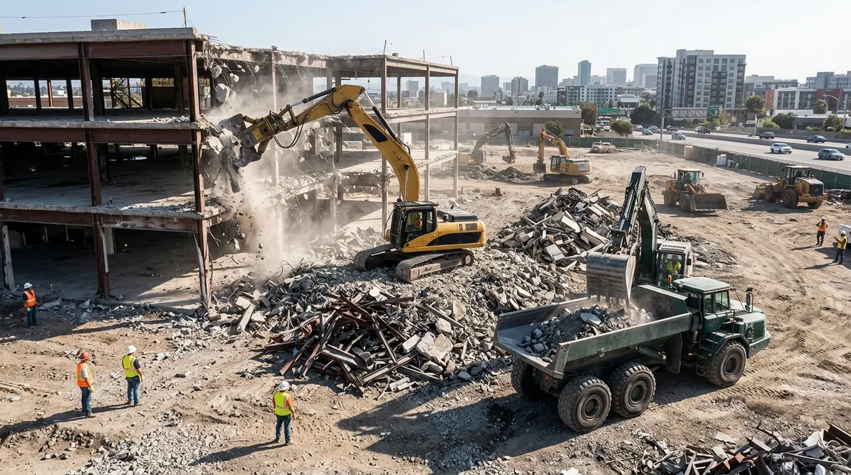 demolition and hauling services