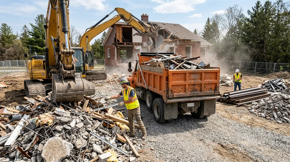 demolition and hauling services