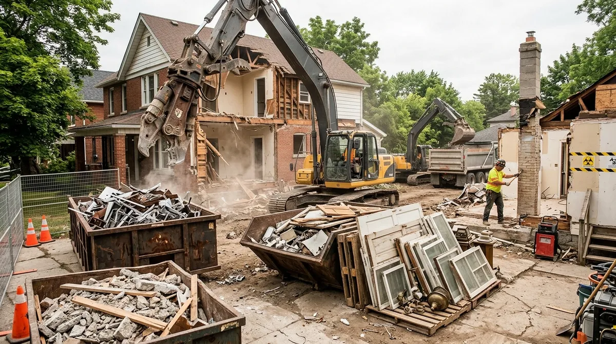 cost of house demolition and removal