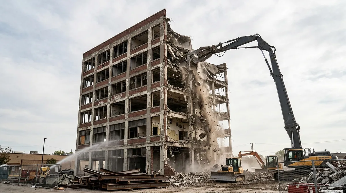 commercial building demolition