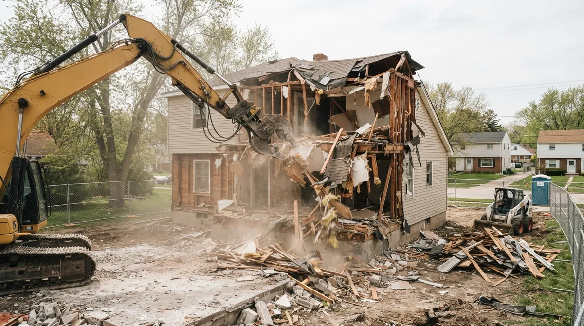 what does it cost to demo a house