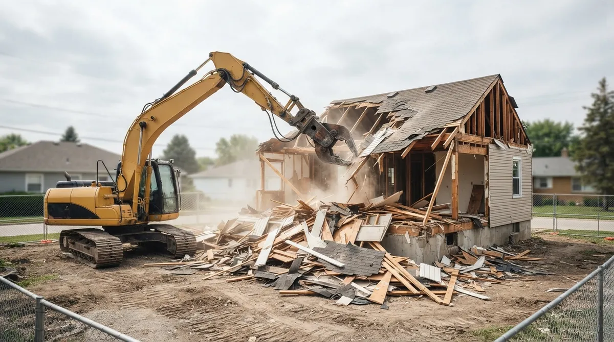 what does it cost to demo a house