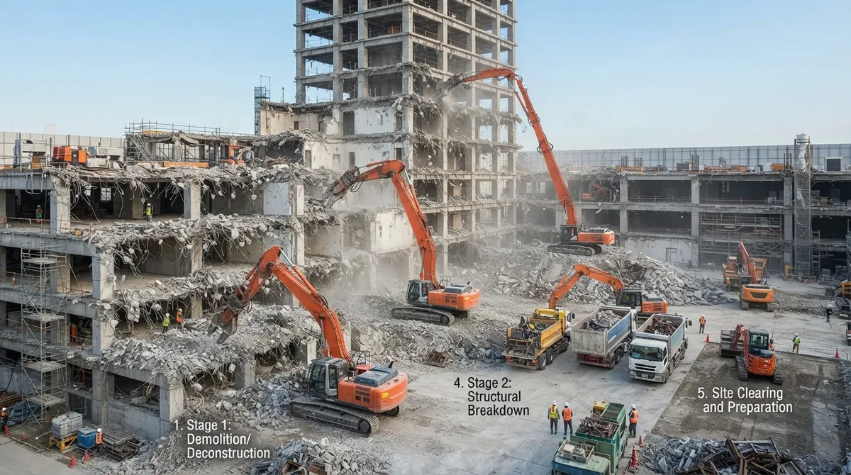 what is the process of demolition