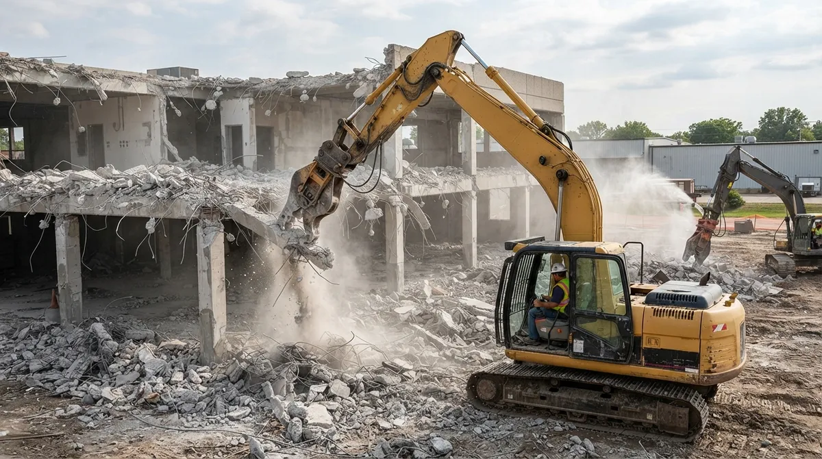 commercial concrete demolition