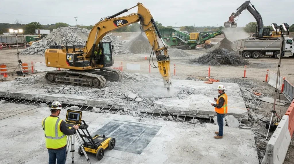How to Plan Commercial Concrete Demolition Without Stress