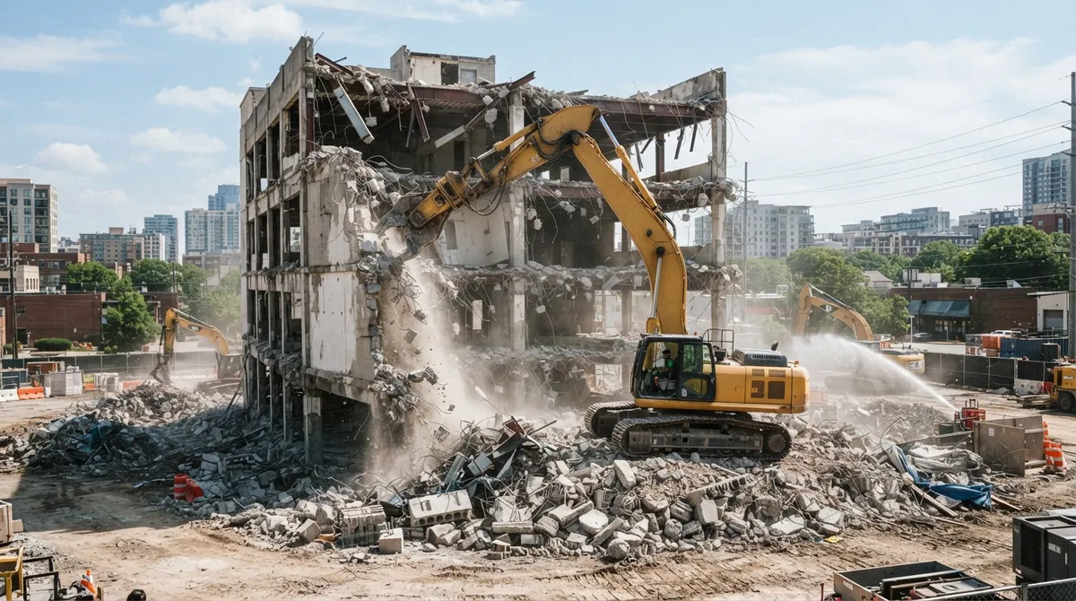 what are the 3 types of demolition