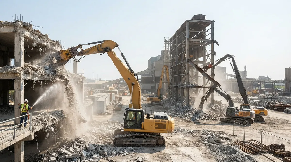 what are the 3 types of demolition