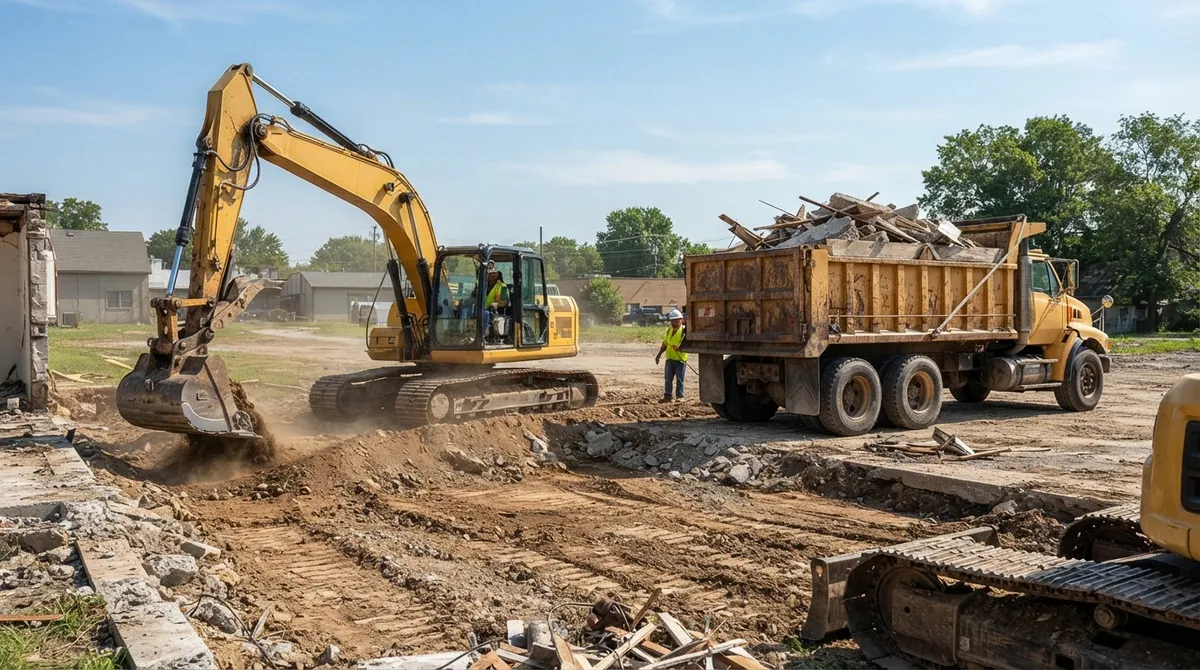 frank's demo grading and hauling
