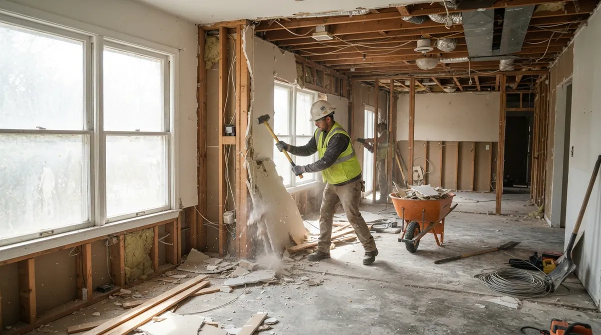 what is interior demolition