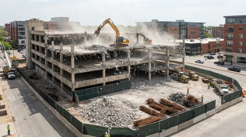 How to Plan a Safe Parking Garage Demolition