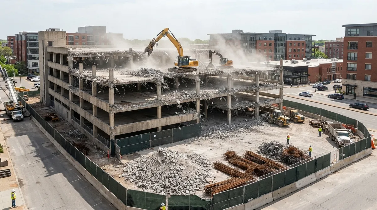 How to Plan a Safe Parking Garage Demolition