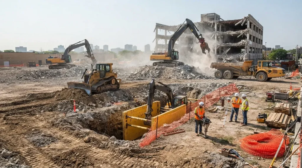 What Do Demolition and Excavation Services Include?