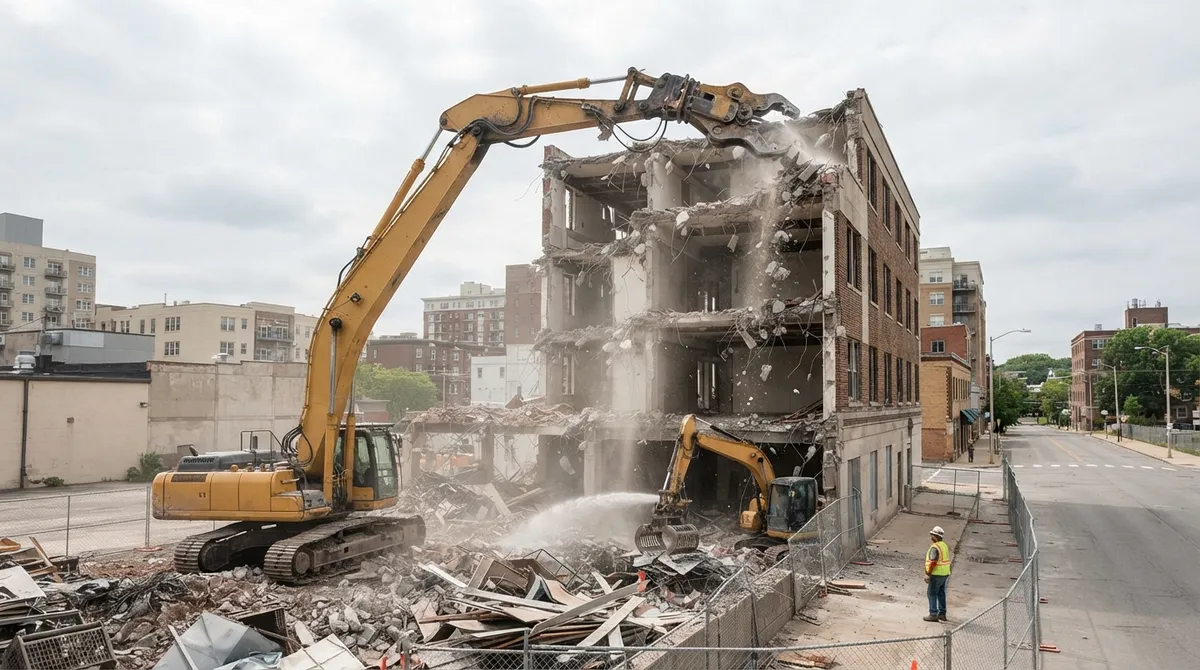 demolition process