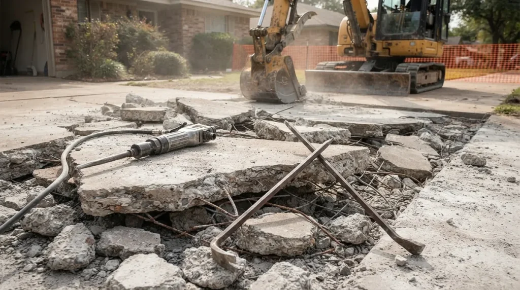 How to Understand Concrete Driveway Demolition Cost