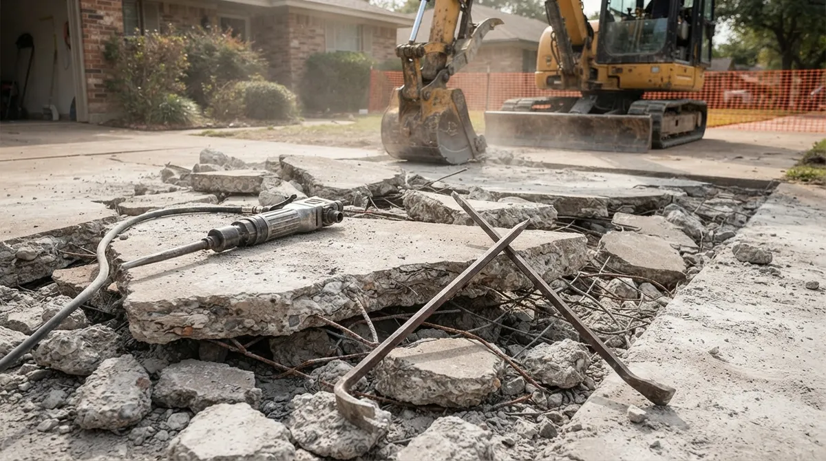 How to Understand Concrete Driveway Demolition Cost
