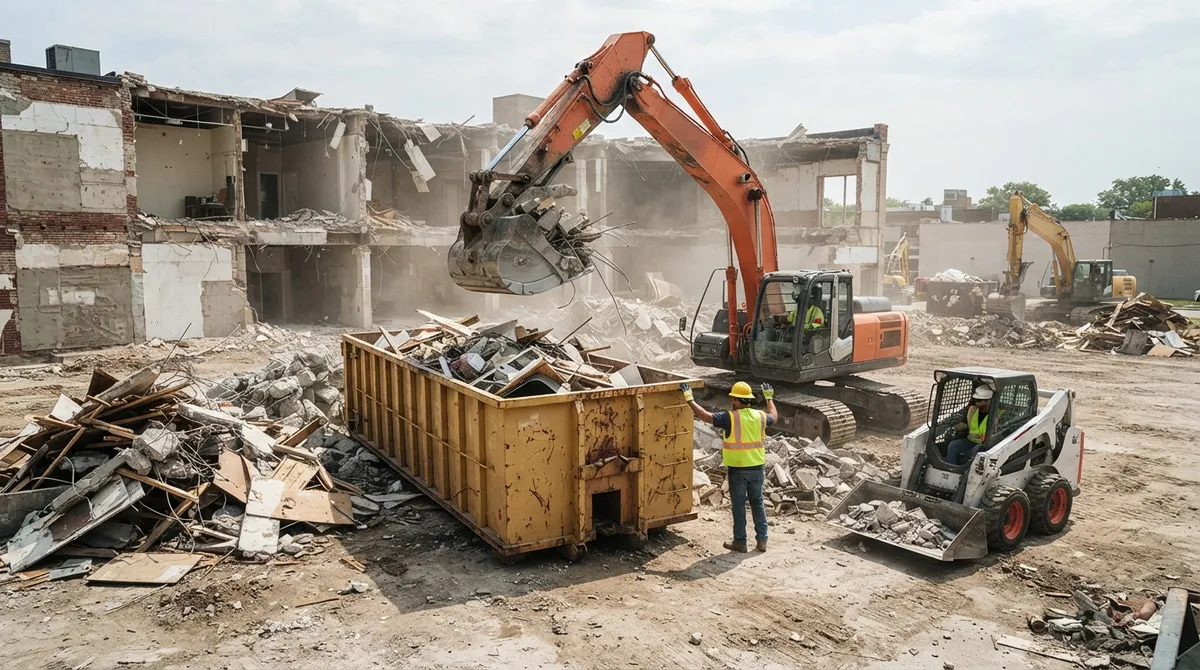 demolition debris removal