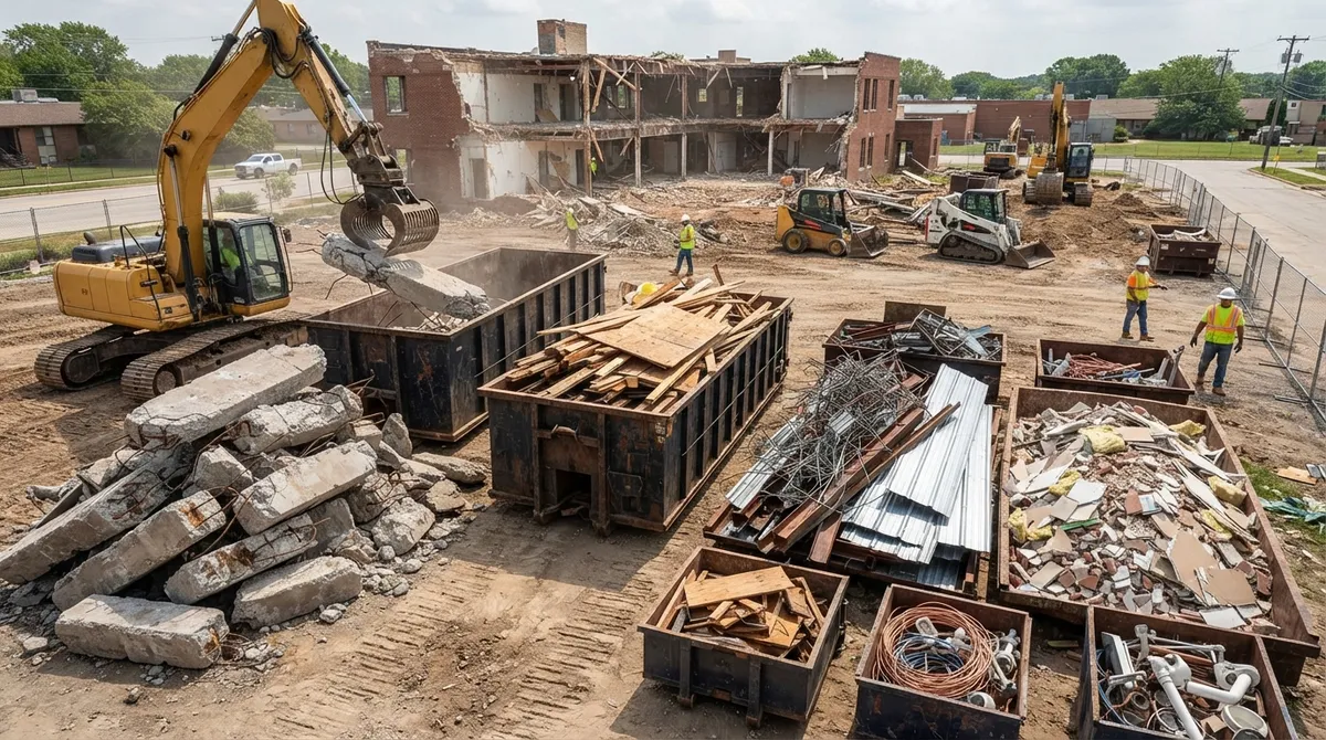 demolition debris removal