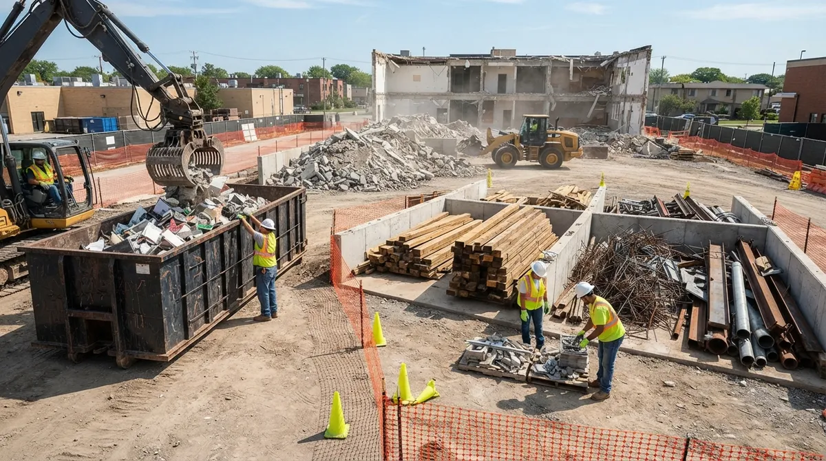 How to Clear Demolition Debris the Smart, Safe Way
