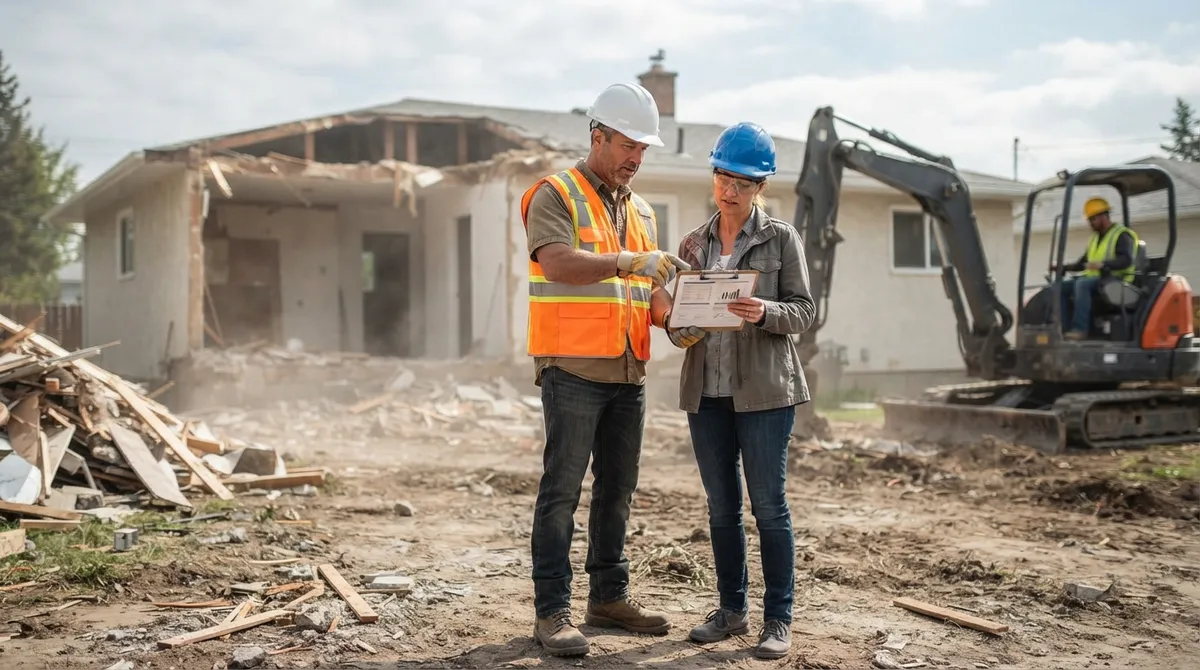 house demolition contractor