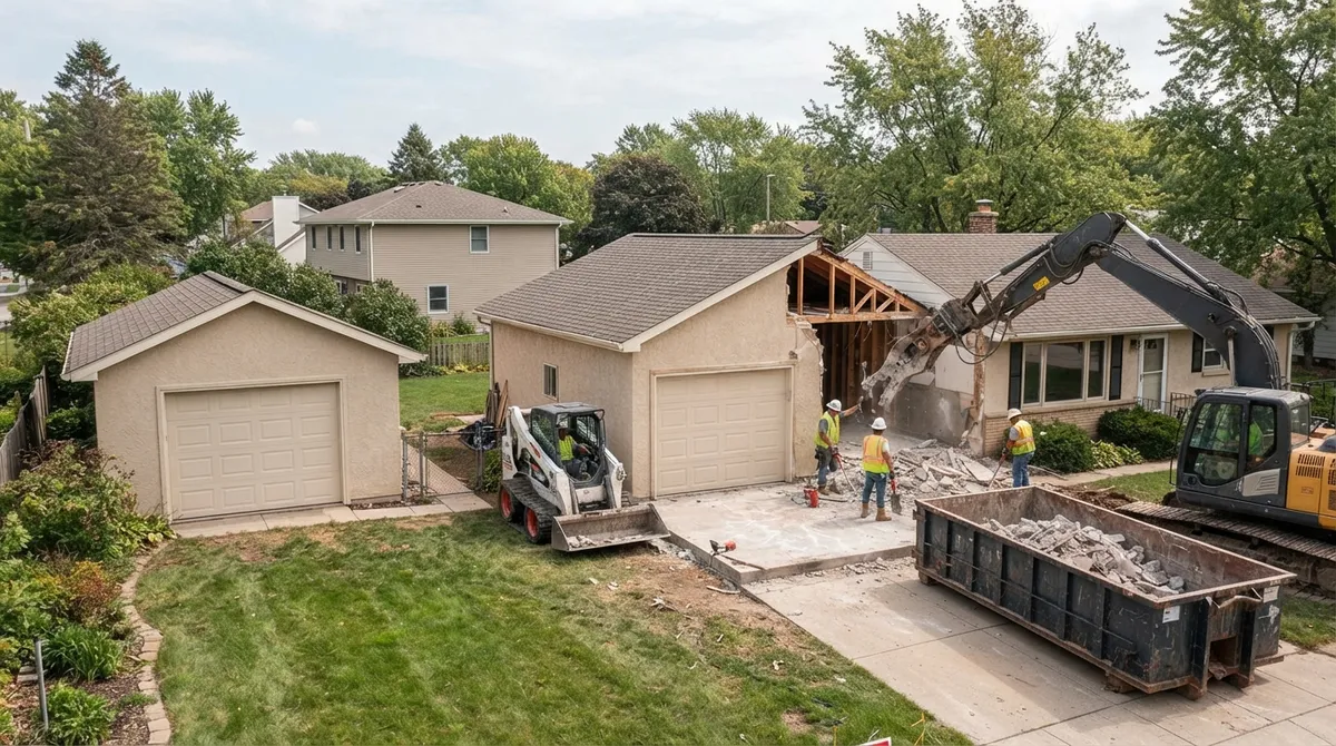 garage demolition cost