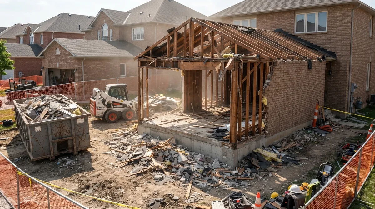 7 Facts That Shape Garage Demolition Cost in 2026