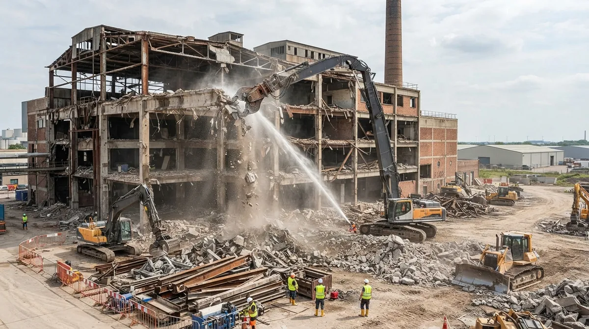 factory demolition contractor