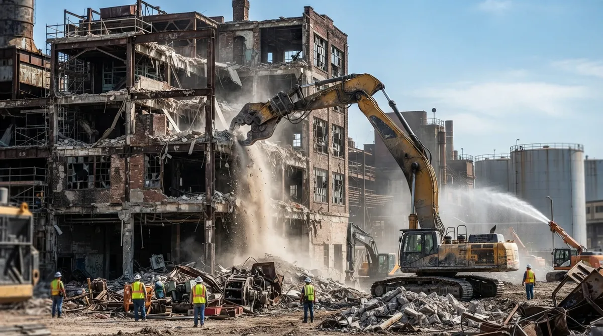 factory demolition contractor