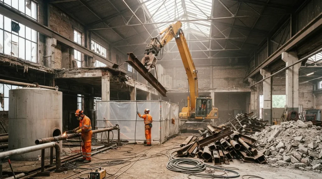 What Does a Factory Demolition Contractor Really Do?
