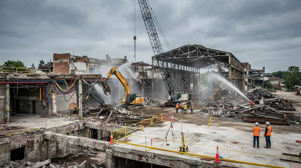 How to Plan Large Scale Infrastructure Demolition in 2026