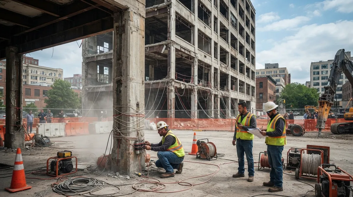 controlled demolition contractor