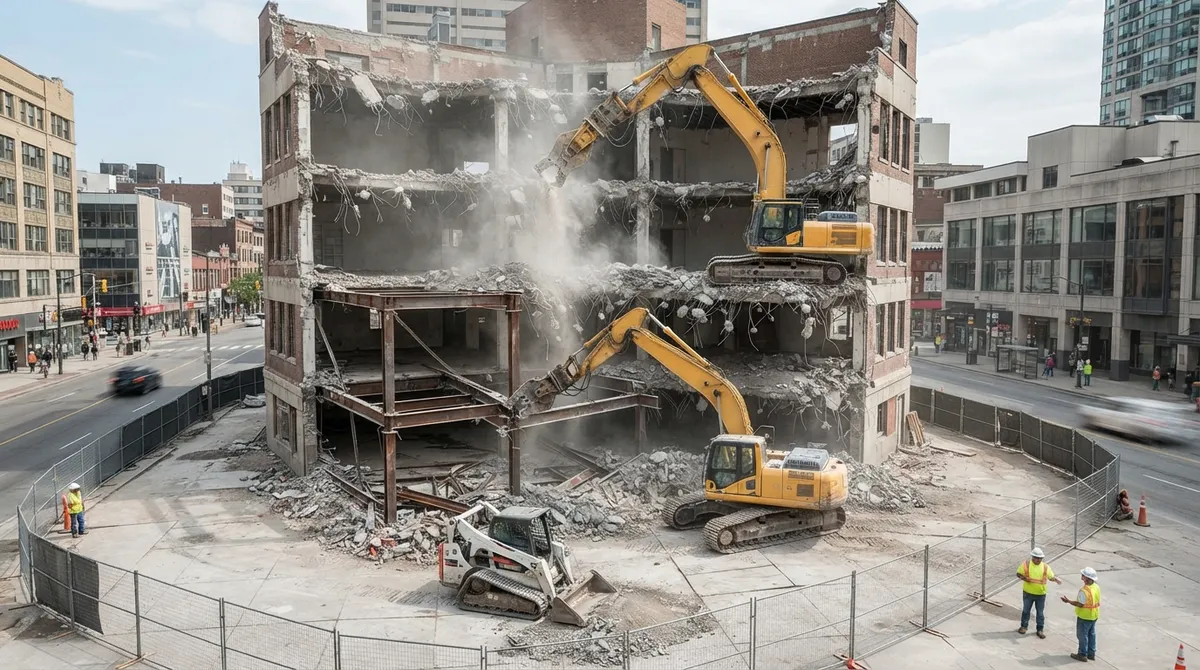 commercial demolition contractor
