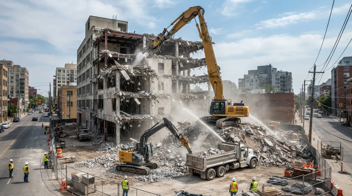 commercial demolition contractor