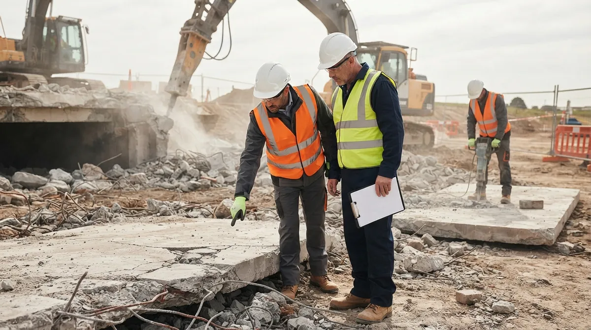 concrete demolition contractor