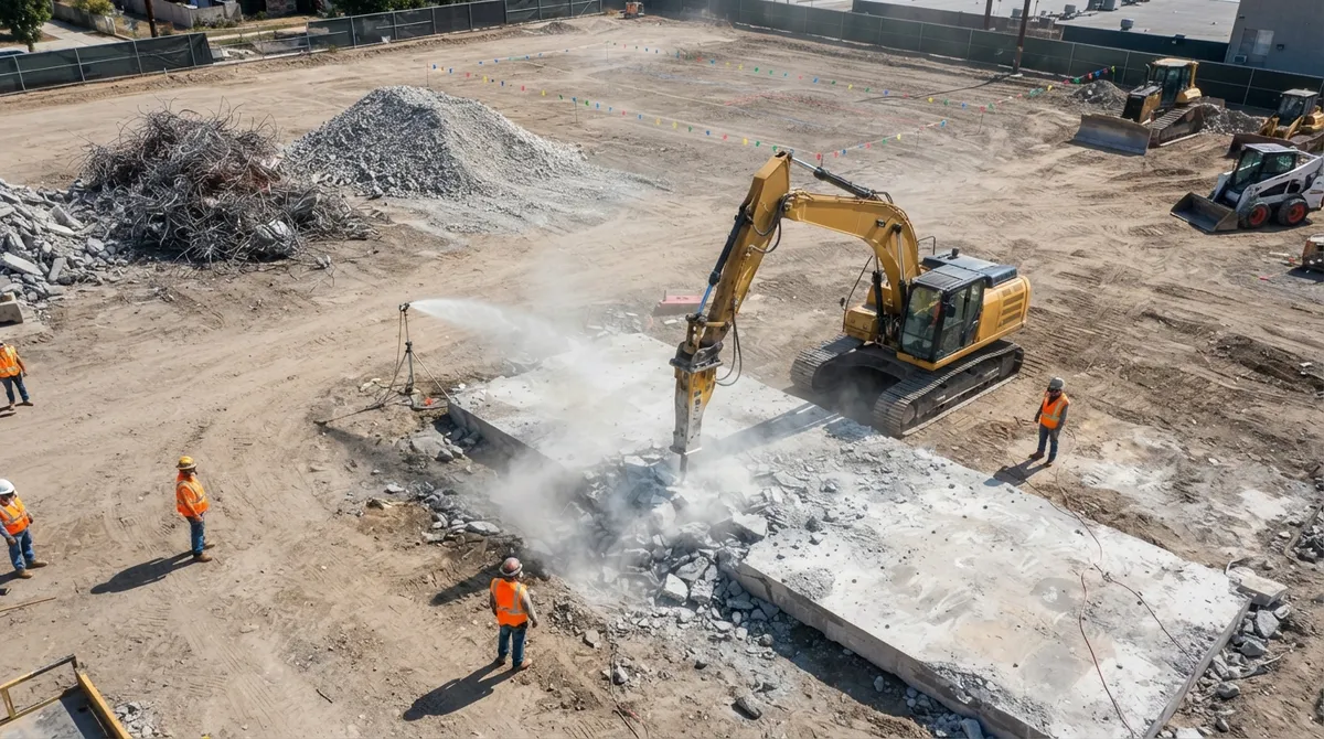 6 Things a Concrete Demolition Contractor Does (2026)