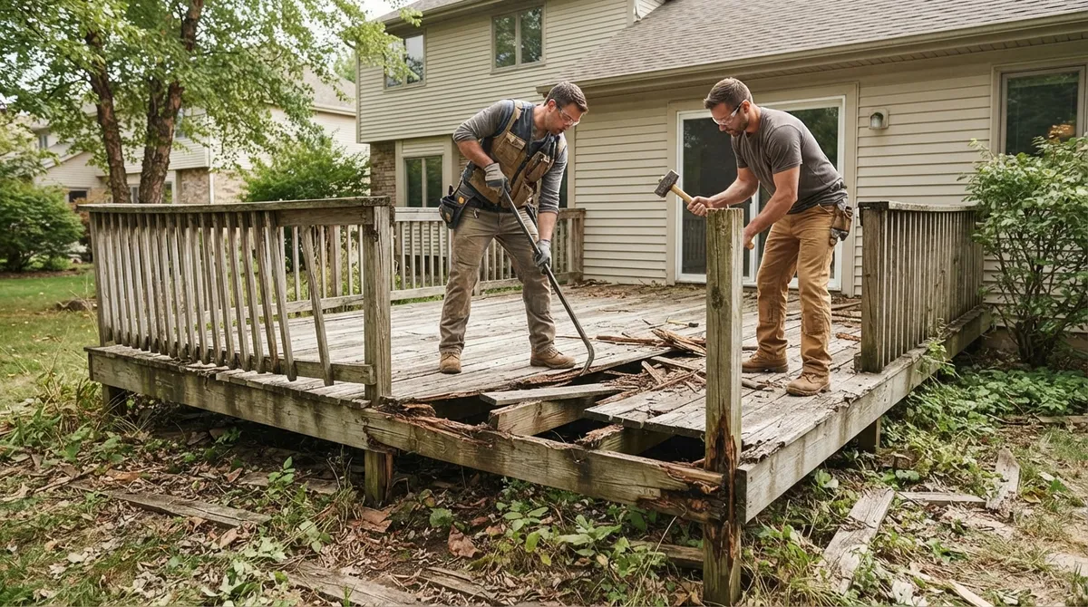 deck demolition and removal