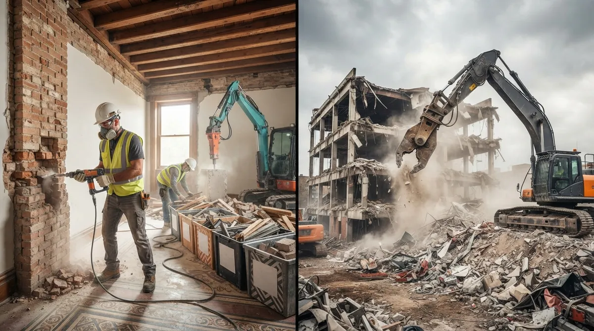 selective demolition contractor